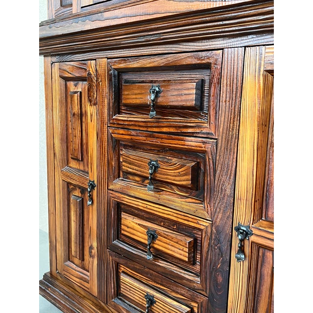 20th Century Cupboard or Cabinet, Pine, Spain, Restored For Sale - Image 12 of 18