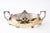 Jugendstil Centerpiece in Alpaca and Brass with Glass, 1908 For Sale - Image 9 of 15