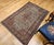19th Century 19th Century Persian Farahan Rug, Hand-Knotted Wool, Paisley Pattern, Pale Green & Navy, 4x6 For Sale - Image 5 of 18