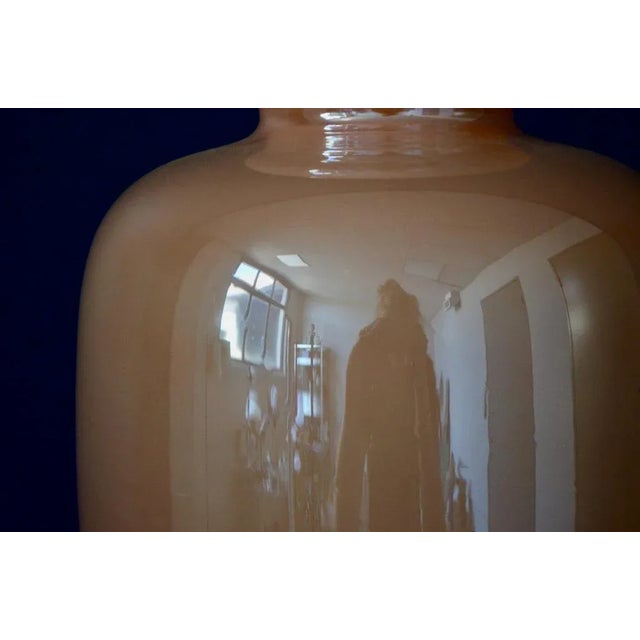 Large Vase in Rose Murano Glass For Sale - Image 6 of 8