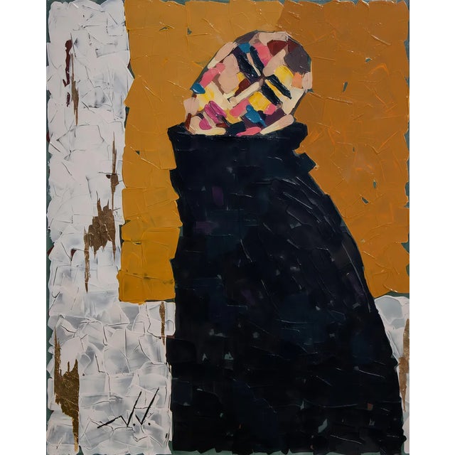 Natalia Vypritskaia, Observer, 2023, Acrylic on Canvas For Sale