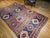 Red 19th Century Caucasian Kazak Kilim, Handwoven Wool, Geometric Pattern, Blue & Green, 7x12 For Sale - Image 8 of 18