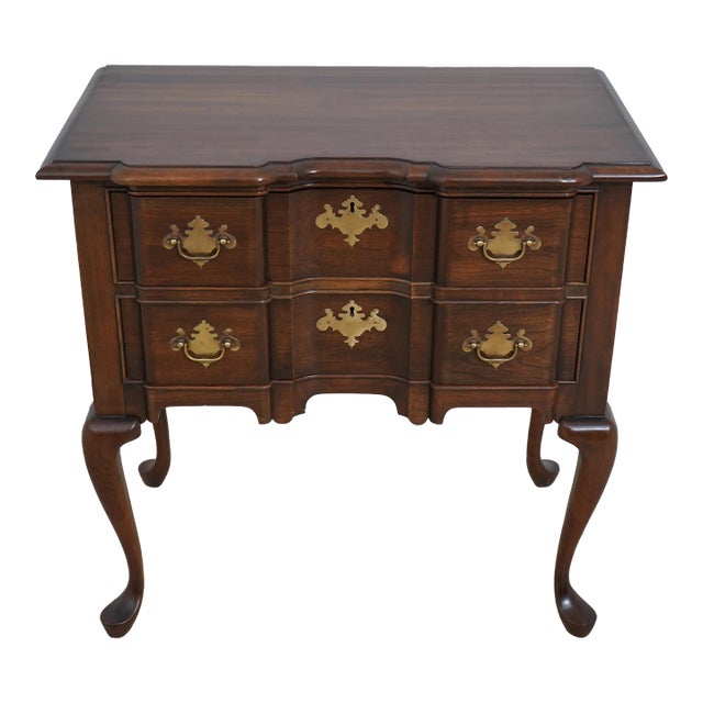 Pennsylvania House Blockfront Cherry Lowboy For Sale