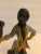 1960s Pair of 1960s Yellow Vest / Gray Jacket "Butler" Monkey Candle Holders For Sale - Image 5 of 12