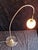 2000 - 2009 Vintage Table Lamp with Metal Frame and White Glass Globe by Schneider GMBH & Co, 2003 For Sale - Image 5 of 8