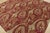 Modern Suzani Rug 8’11” X 9’1” Brown Wool Modern Hand-Knotted Oriental Carpet For Sale - Image 3 of 15