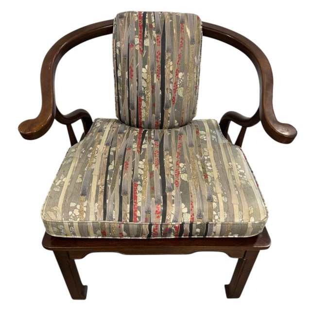 1990s 1990s Pair of Vintage Drexel Heritage James Mont Style Chairs For Sale - Image 5 of 11