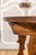 17th Century 17th Century Italian Baroque Period Walnut Demilune Table with Carved Lyre Base For Sale - Image 5 of 14