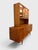 Drexel Declaration 1960s Kipp Stewart for Drexel Declaration Two Piece Walnut Credenza Hutch For Sale - Image 4 of 17