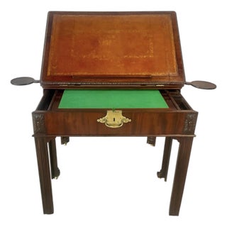 George III Mahogany Architect's Table. Circa 1775 For Sale