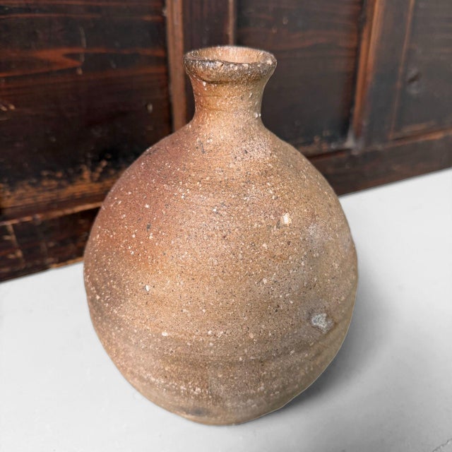 Ikebana Vase in Traditional Stoneware by Yoshio, 1950s For Sale - Image 14 of 17
