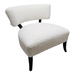 One Slipper Chair in the Style of Billy Haines For Sale