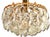 Gold Brass and Crystal Pendant Light from Bakalowits & Söhne, 1960s For Sale - Image 8 of 10