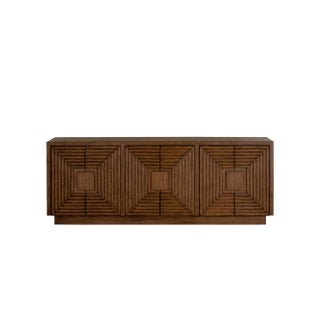 Currey & Company Morombe Cocoa Credenza For Sale
