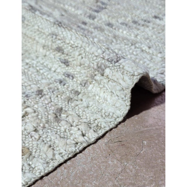 1990's Moroccan Azilal Wool Rug - 5.7 X 2.4 Ft For Sale - Image 4 of 6