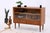 Vintage Chest of Drawers with Glass Sliding Doors, 1960s For Sale - Image 4 of 13