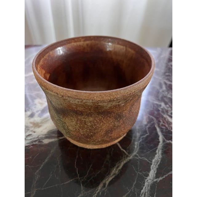 Zen vase fired with wood ash and liner glaze in train kiln. Great for spring forsythia or any bouquet throughout the year....