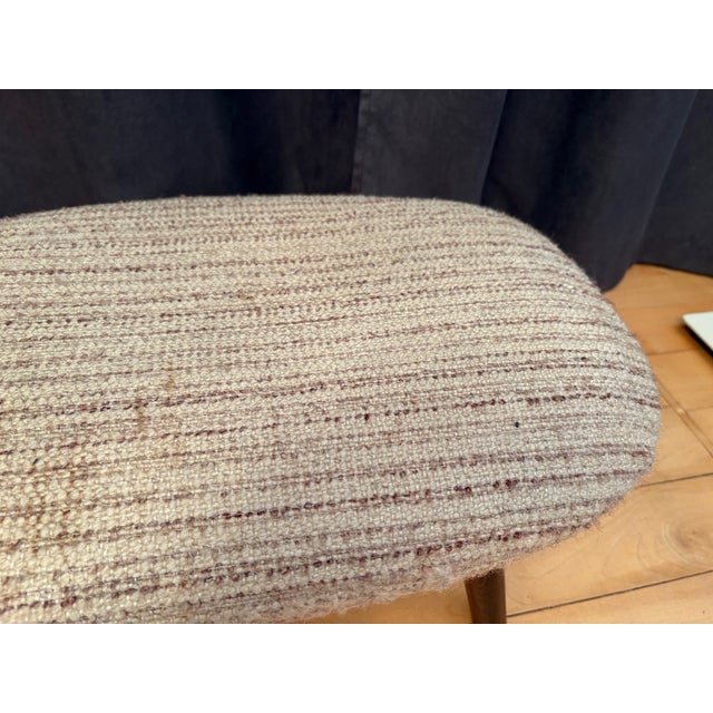 Wood Vintage German Ottoman, 1950s For Sale - Image 7 of 11
