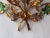 Maison Baguès Style 3 Lights Green Crystal Flowers Tole Bow Sconces, Circa 1940 For Sale - Image 13 of 13