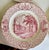 Ceramic 1931 Royal Cauldon Phillips Exeter Academy Pink Transferware Plates, Set of 4 For Sale - Image 7 of 10