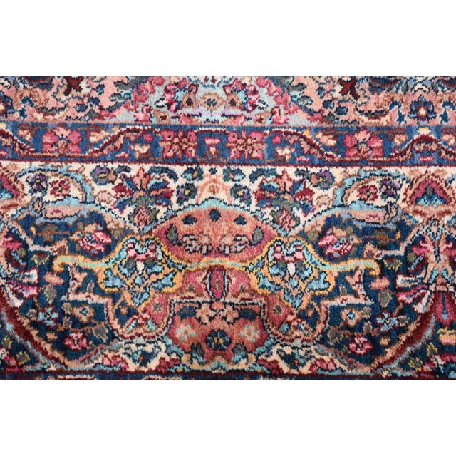 Karastan 11.5’ X 14’ Red Wool Kirman Antique Rug For Sale - Image 9 of 10