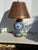 19c. Chinese Blue and White Lamp With Custom Shade For Sale - Image 18 of 18