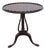 Weiman Furniture Pie Crust Flame Mahogany Round Side End Table 6631 For Sale