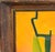 Mid-Century Modern Mid Century Abstract Painting in Yellow, Signed For Sale - Image 3 of 8