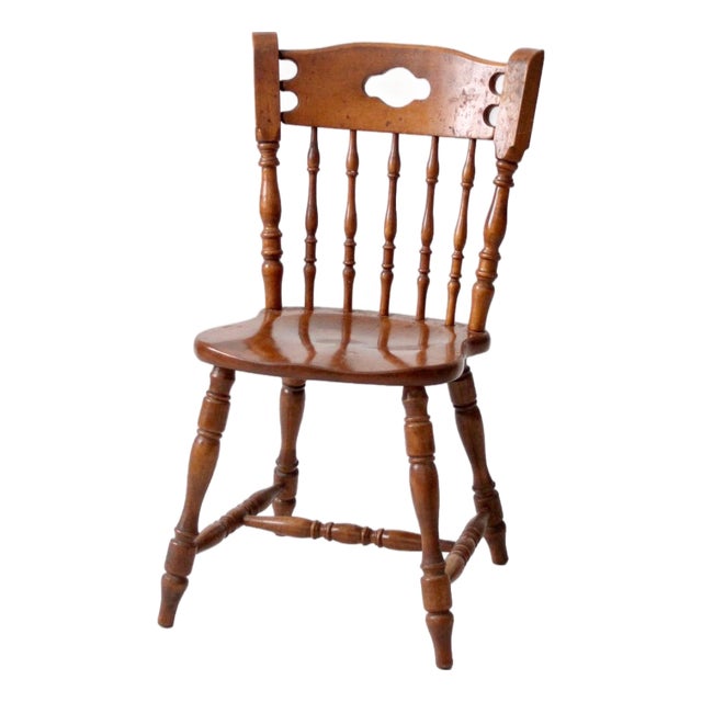 Antique Richardson Brothers Colonial Revival Side Chair For Sale