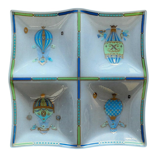 Large: 14.25” x 14.75” x 1.25”H Small: 14.25” L x 7.5”W x 1.25”H Add some whimsy to your table scape with this beautiful...