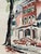 Original watercolor on paper by Henry Emil Salloch, also known as Heinz Emil Salloch, the German-born American artist and...