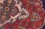 Shabby Chic Persian Vintage Blue/Red Wool Rug - 9'9'' X 12'8'' For Sale - Image 3 of 10