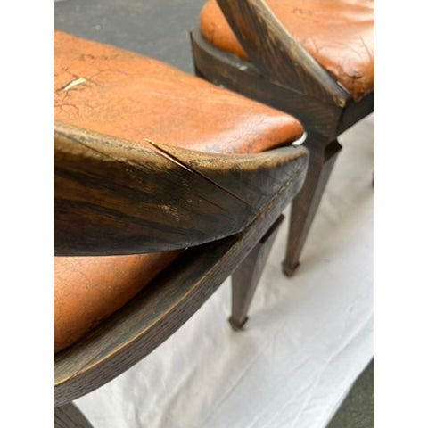 Jack Van Der Molen for Jamestown Lounge Co. Chairs Set of 4 For Sale - Image 13 of 16