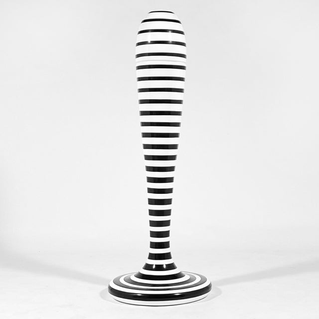 Rare Guido Venturini "Lingam" Vase/Sculpture by Alessi For Sale - Image 9 of 13