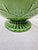 Green Large Ceramic Pedestal Bowl For Sale - Image 8 of 11