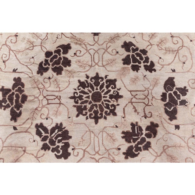 Art Deco Authentic 19th Century Chinese Carpet Doris Leslie Blau For Sale - Image 3 of 9