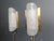 Glass and Brass Wall Sconces from Fischer Leuchten, 1960s, Set of 2 For Sale - Image 4 of 12