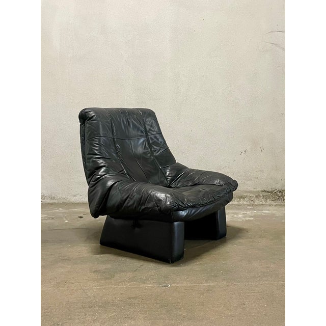 Black RB 2900 Armchair by Rolf Benz, Germany, 1980s For Sale - Image 8 of 8
