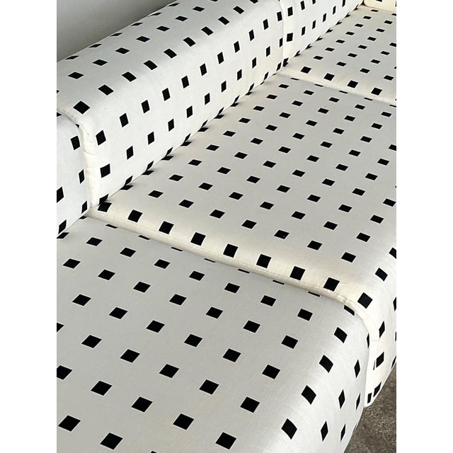 Vintage Custom Geometric Sectional Sofa For Sale - Image 10 of 18