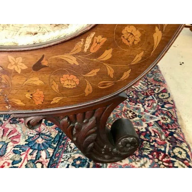 19th Century Dutch Marquetry Recamier For Sale - Image 11 of 12