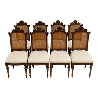 Henry II Chairs, 19th Century, Set of 10 For Sale