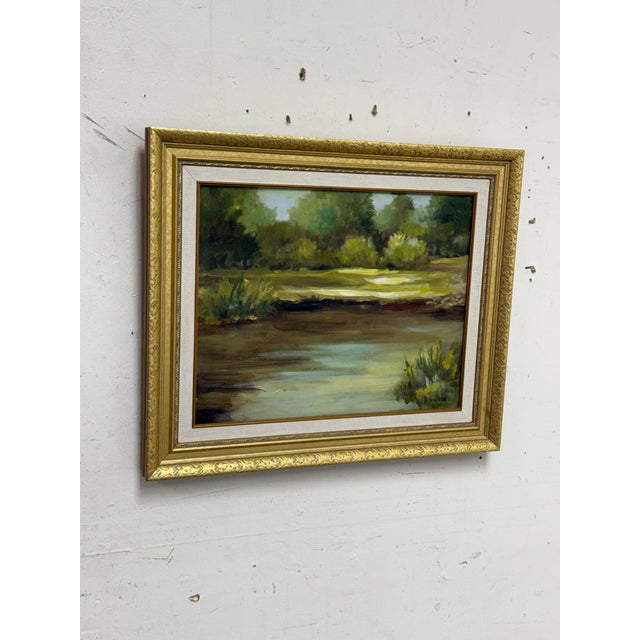Traditional Ann Arnold Landscape Oil Painting, Framed For Sale - Image 3 of 12