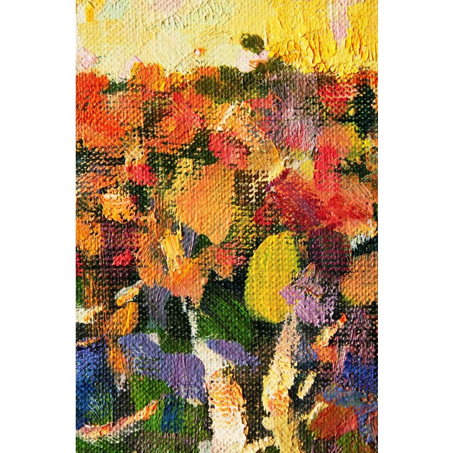 Artist Andrei Sitsko "The Garden" Modern Original Painting For Sale - Image 4 of 13