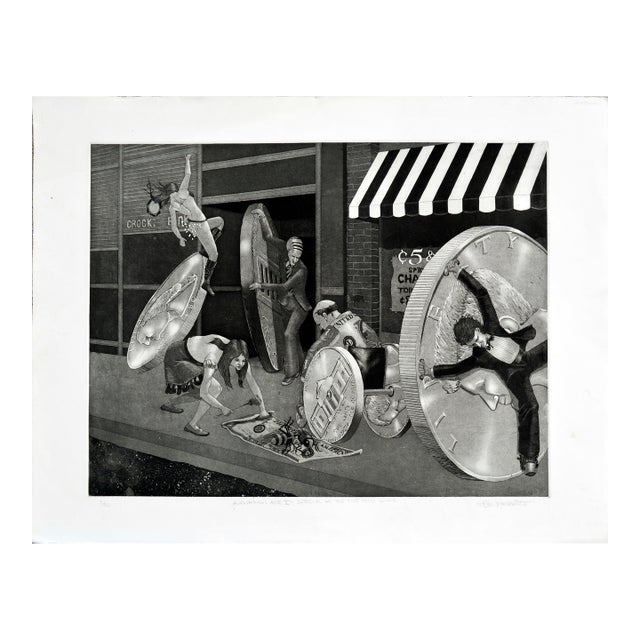 Vintage Surrealism -- Alienation Ave X Special at the Five & Dime by Herbert Holden For Sale