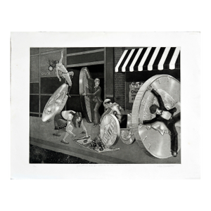 Vintage Surrealism -- Alienation Ave X Special at the Five & Dime by Herbert Holden