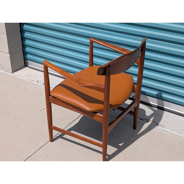 Danish Mid Century Modern Teak Chair by Ib Kofod-Larsen Armchair for Selig, C1960s For Sale - Image 12 of 17