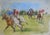 Mid 20th Century British Polo Match #4 Watercolour by Helen Anderson (British, 20th Century) For Sale - Image 5 of 5