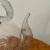 Off-white Vintage Holy Water Jug/ Cantir in Blown Glass 19th Century For Sale - Image 8 of 13