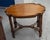 Wood Mid 20th Century Brandt Regency Style Fruitwood Faux Bamboo Side Table For Sale - Image 7 of 9
