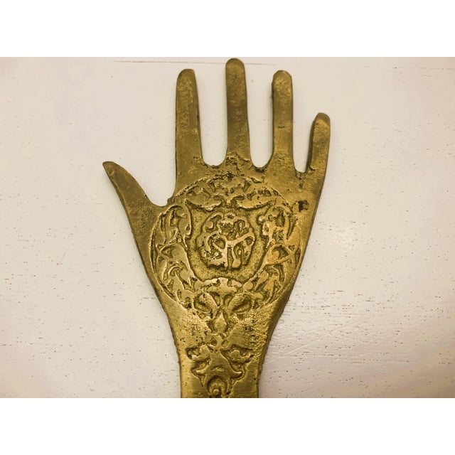 Large Brass Bottle Opener, 1950s For Sale - Image 6 of 10